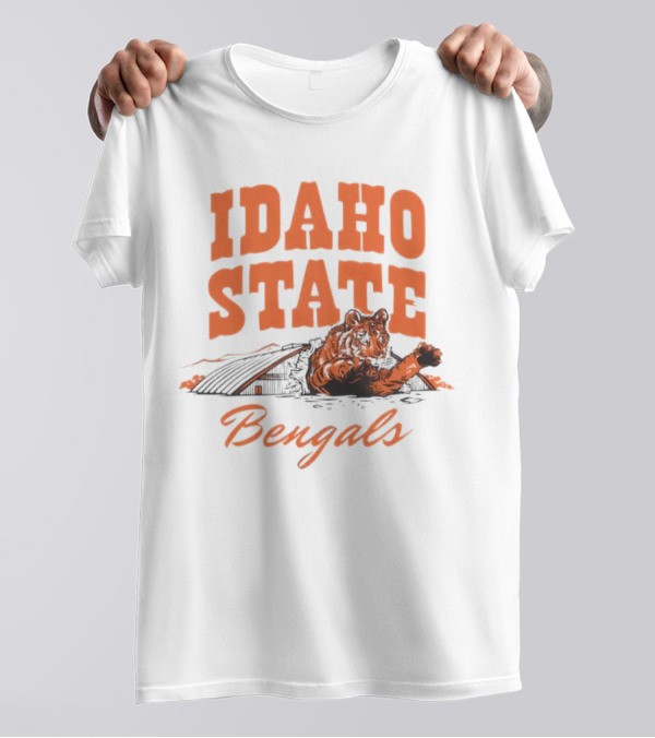 Idaho State Bengals Tiger T-Shirt