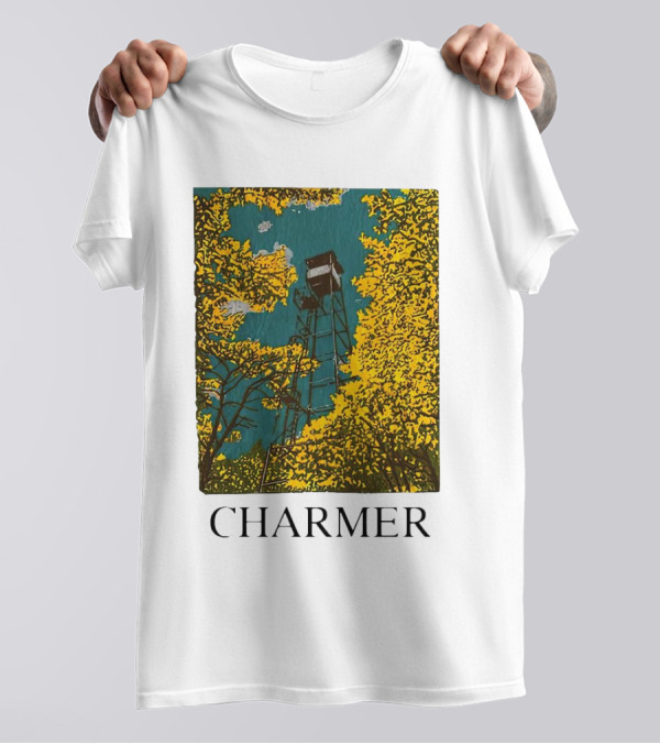 Charmer Fire Watch Tower Golden Foliage T-Shirt