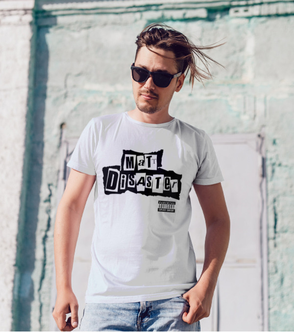 Matt Disaster Explicit Content Mr. Pink T-Shirt