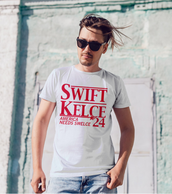Swift Kelce 2024 America Needs Swelce T-Shirt