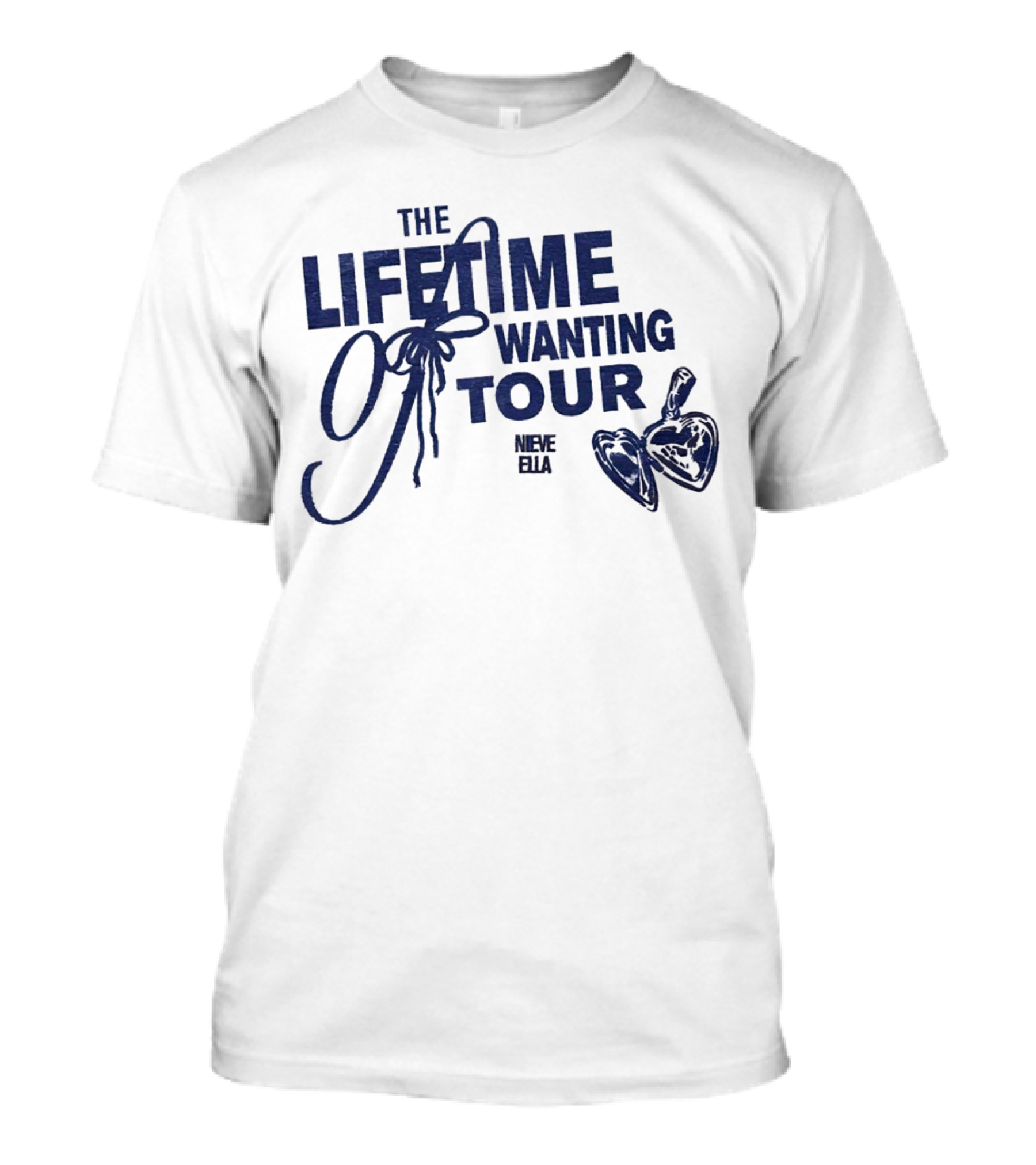 The Lifetime Wanting Tour Nieve Ella Heart T-Shirt