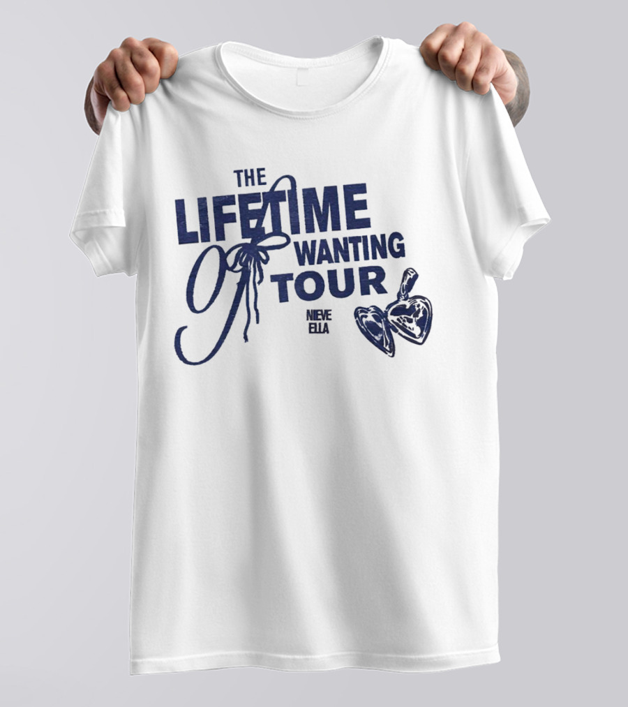 The Lifetime Wanting Tour Nieve Ella Heart T-Shirt