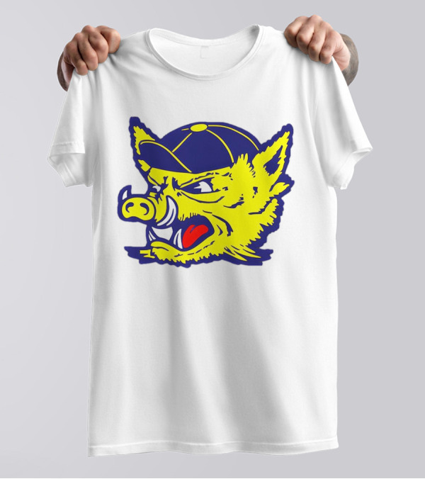 Vamos Javelinas Texas Football Fierce Yellow Mascot T-Shirt