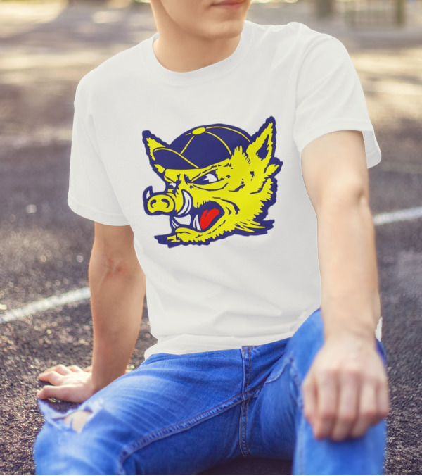 Vamos Javelinas Texas Football Fierce Yellow Mascot T-Shirt