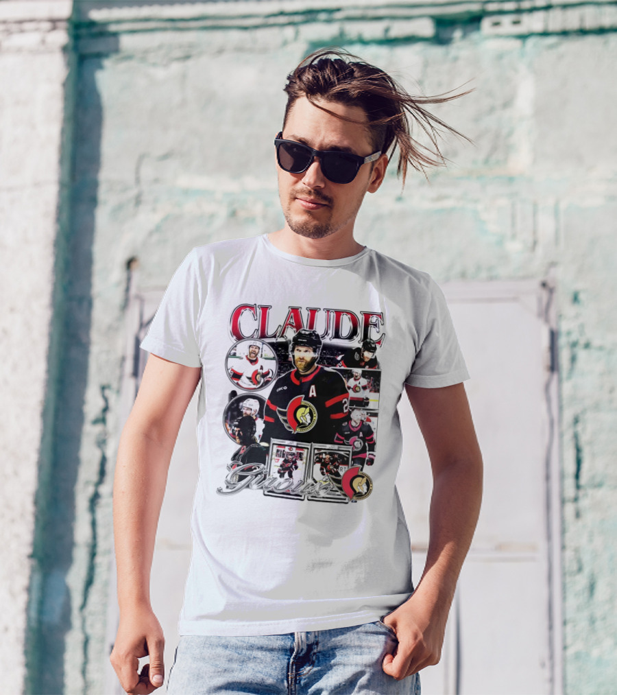 Claude Giroux Ottawa Senators Hockey Player Highlight Montage T-Shirt