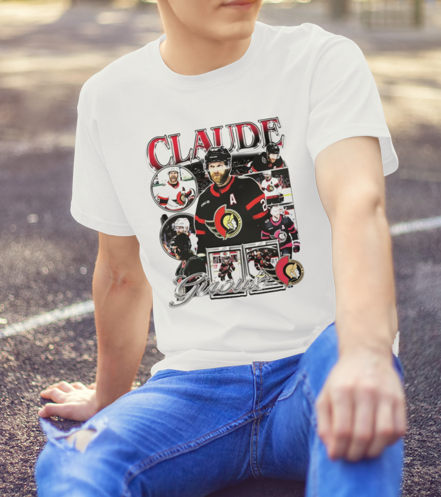 Claude Giroux Ottawa Senators Hockey Player Highlight Montage T-Shirt