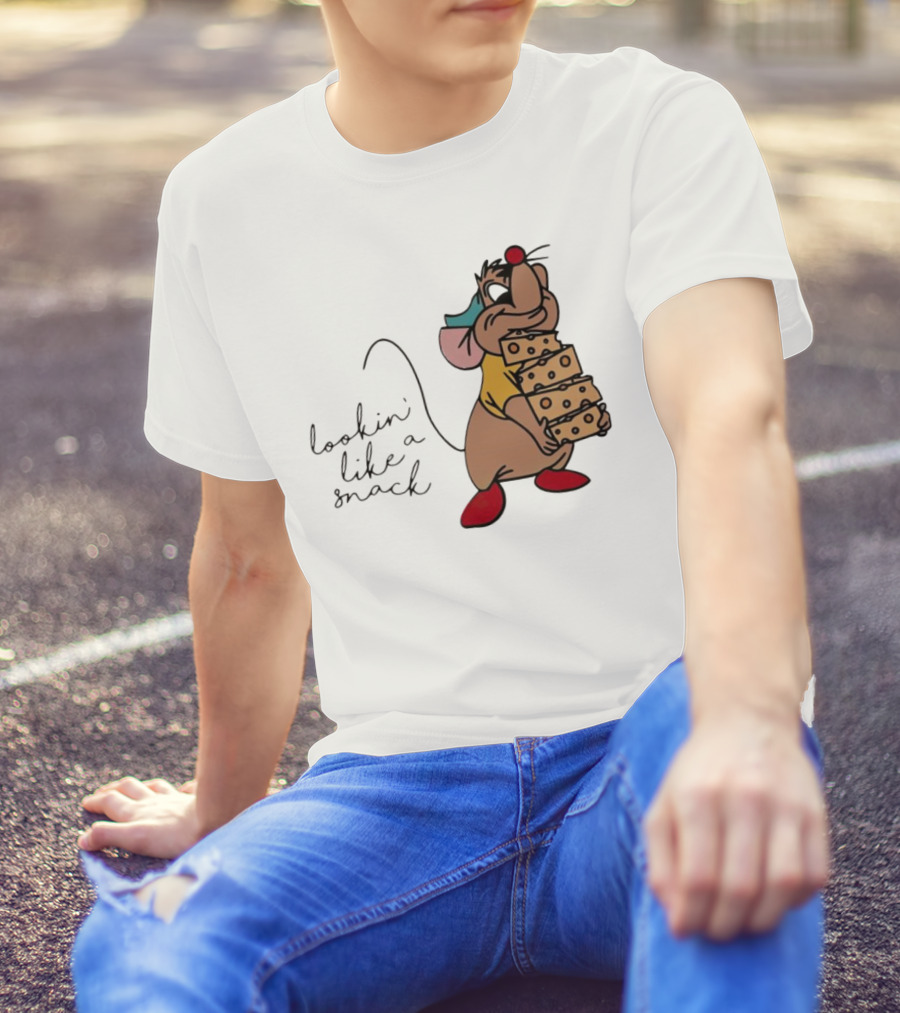 Lookin Like A Snack Jaq And Gus With Cheesy Delight T-Shirt