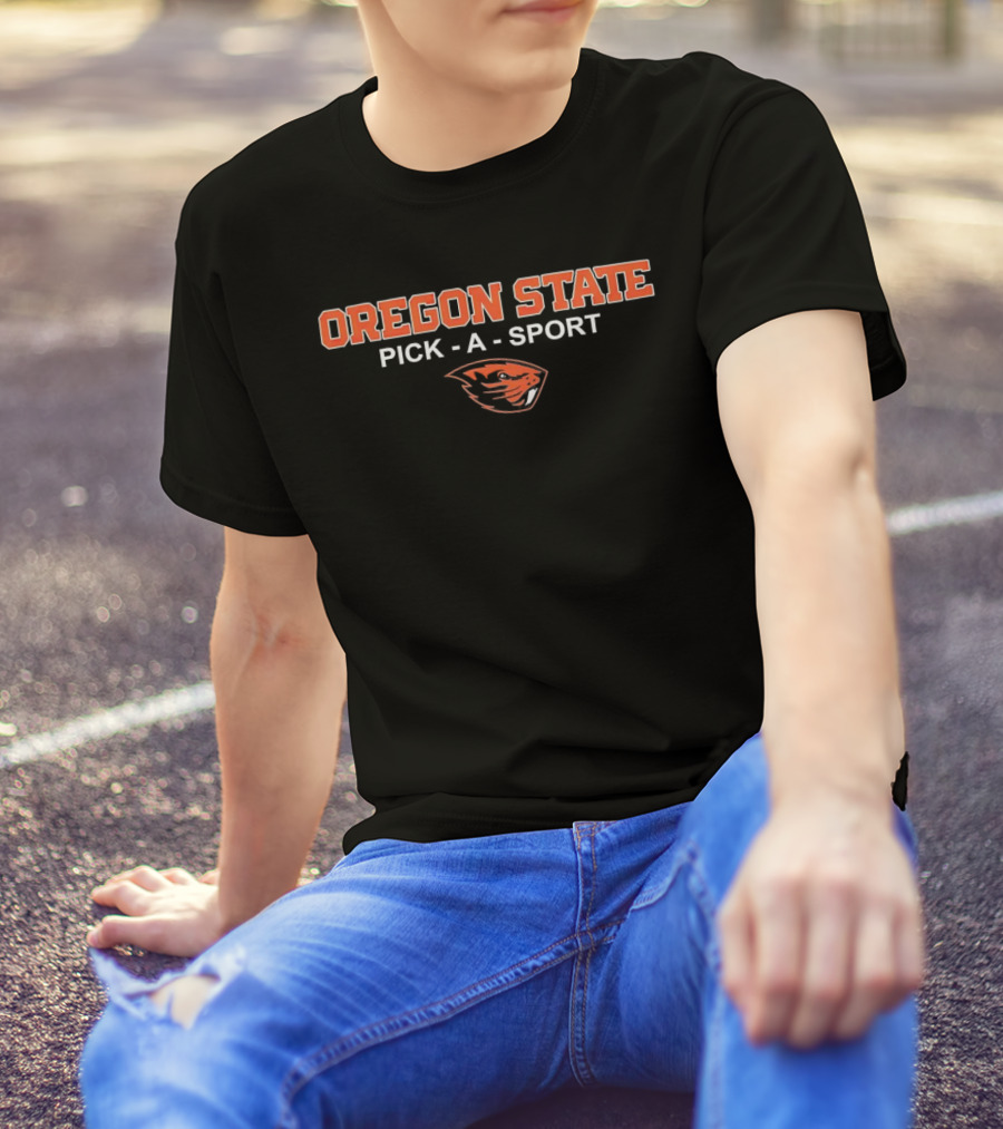 Oregon State Beavers Pick-A-Sport Team T-Shirt