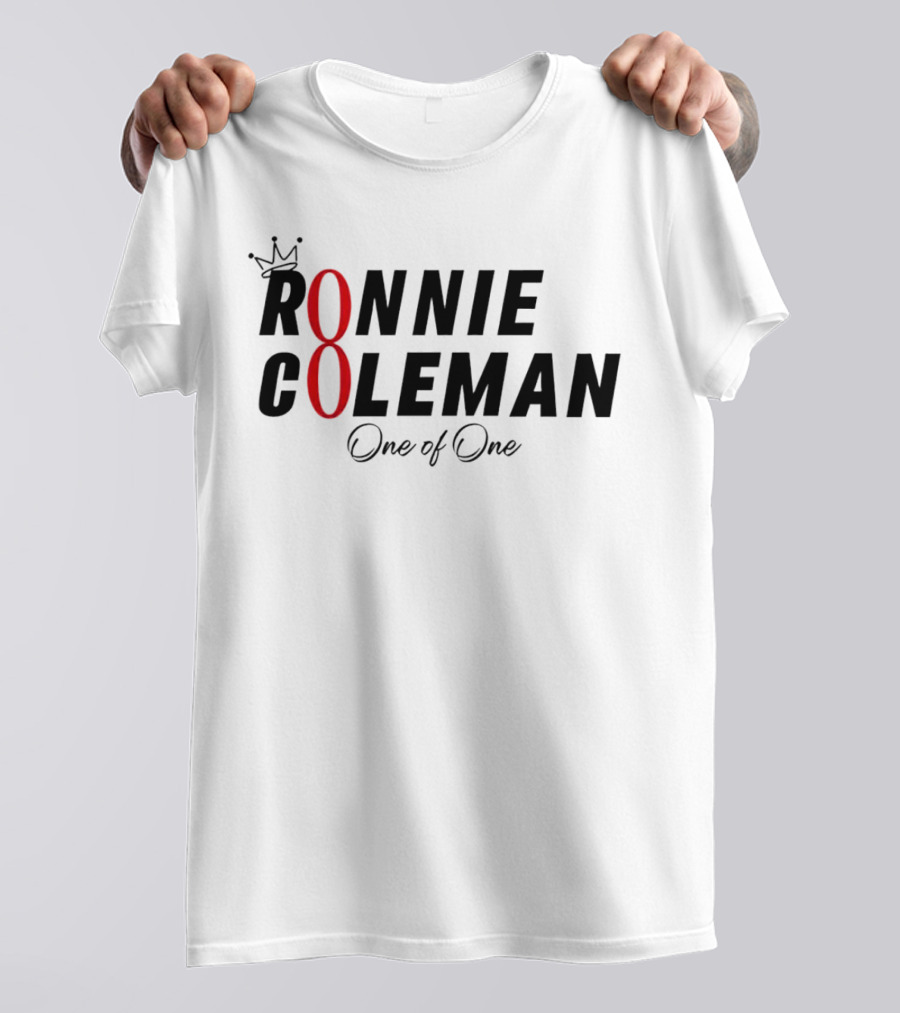 Ronnie Coleman One Of One Crown Icon 8 T-Shirt