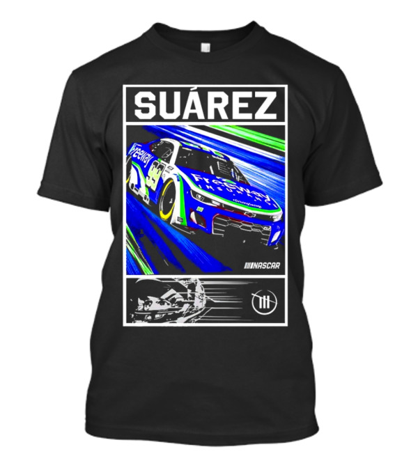 Suárez NASCAR Track Freeway Insurance 99 Racing Car T-Shirt