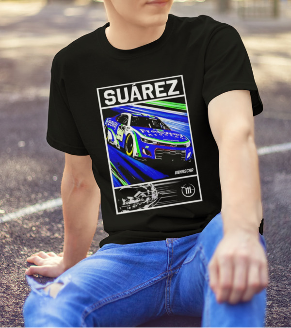 Suárez NASCAR Track Freeway Insurance 99 Racing Car T-Shirt