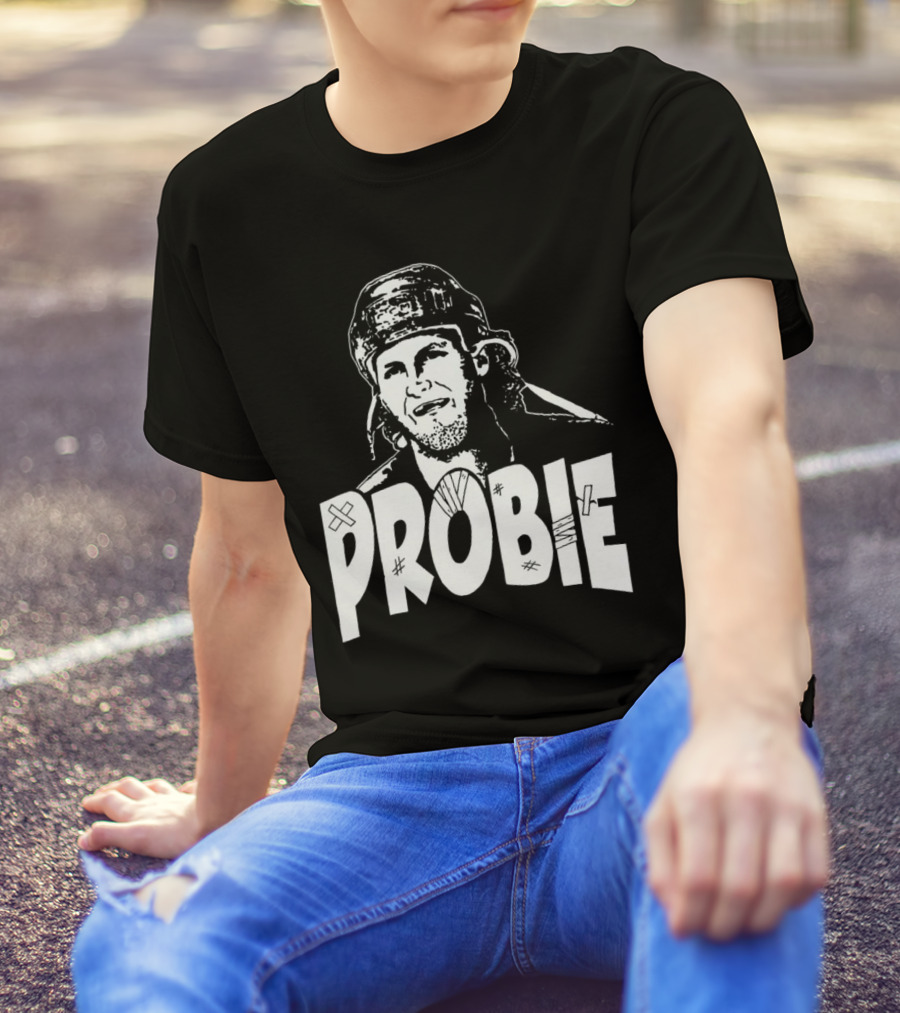 Bob Probert Probie Hockey T-Shirt