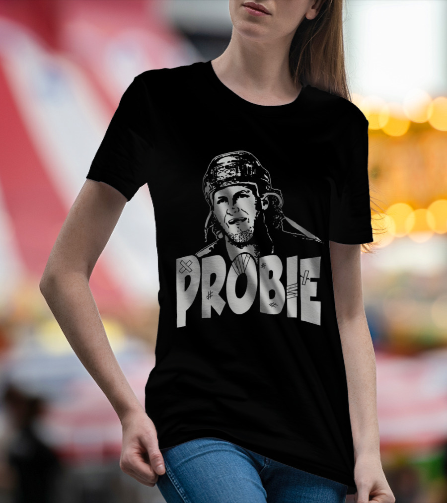 Bob Probert Probie Hockey T-Shirt