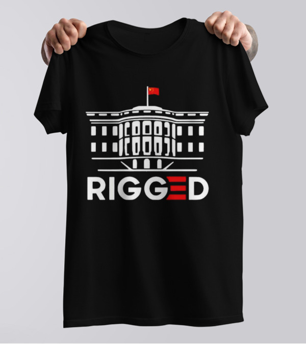RIGGED White House China Flag T-Shirt