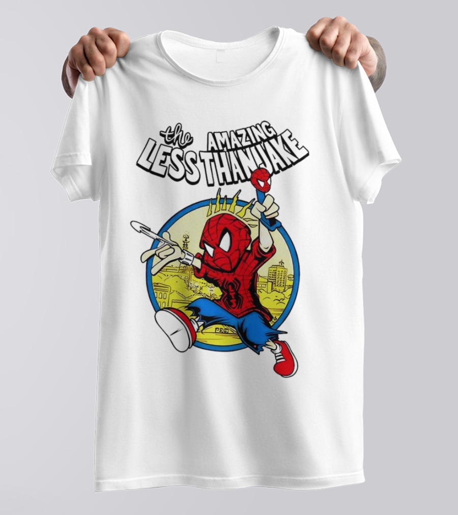 The Less Than Jake Amazing Jake Spider-Man T-Shirt