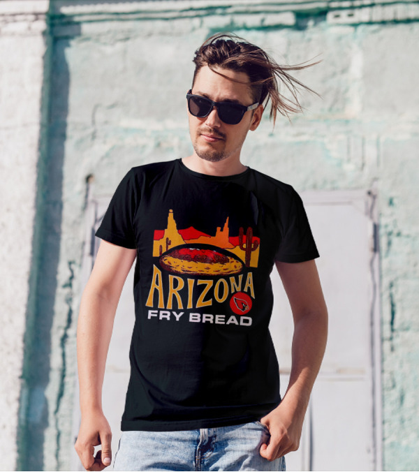 Arizona Fry Bread Arizona Cardinals NFL Desert Scene T-Shirt