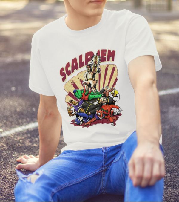 Scalp Em Florida State Seminoles Football Victory Over Rivals T-Shirt