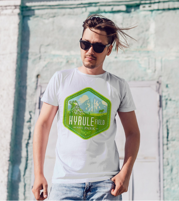 Hiking Wanderlust Hyrule Field National Park T-Shirt