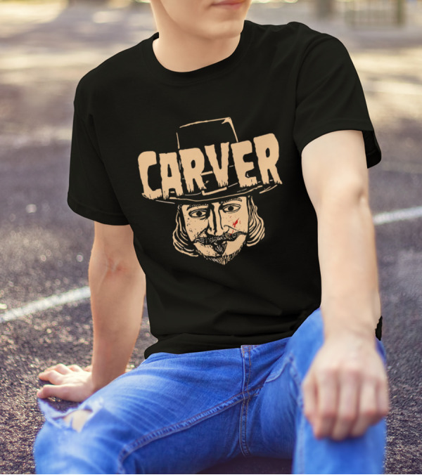 Carver John Carver Happy Thanksgiving T-Shirt