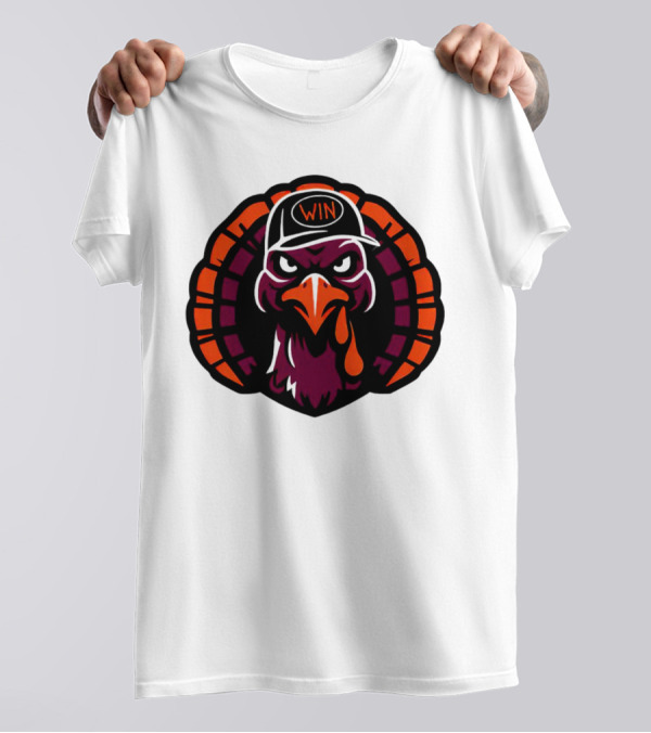 Virginia Tech Hokies Turkey WIN Hat T-Shirt