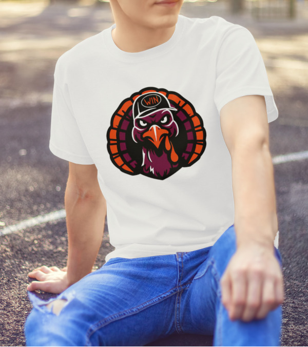 Virginia Tech Hokies Turkey WIN Hat T-Shirt