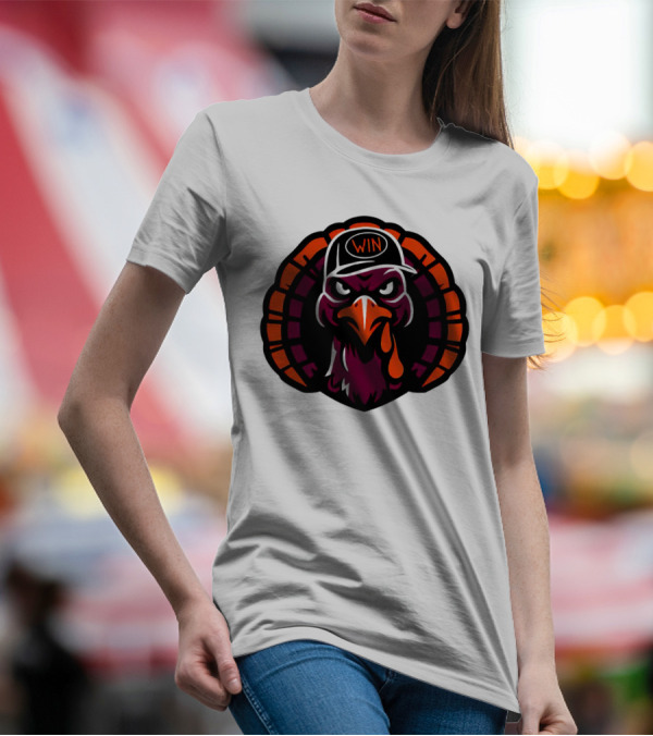 Virginia Tech Hokies Turkey WIN Hat T-Shirt