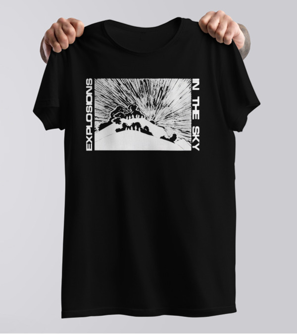 Explosions In The Sky Sunrise Mountain Burst T-Shirt
