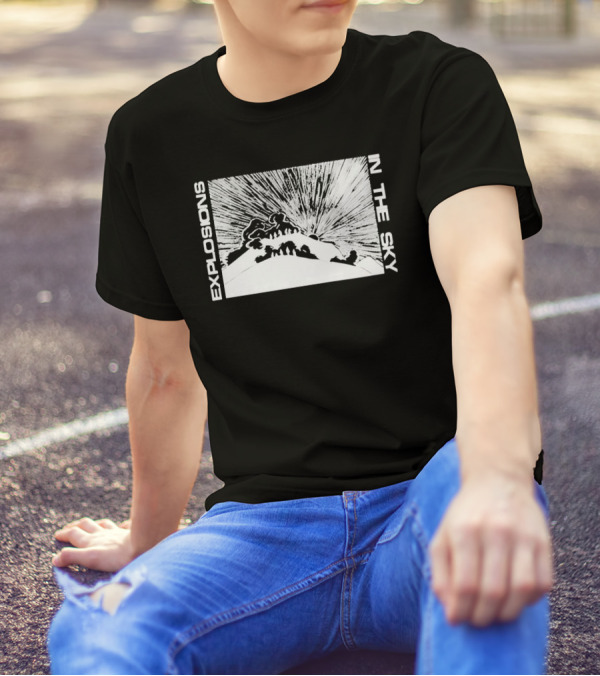 Explosions In The Sky Sunrise Mountain Burst T-Shirt