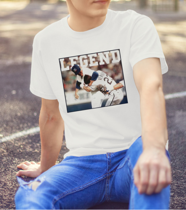 Legend Nolan Ryan And Ventura Confrontation T-Shirt