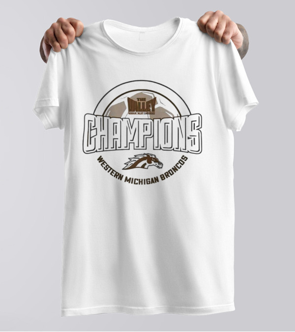 Western Michigan Broncos Champions The Valley Vintage T-Shirt