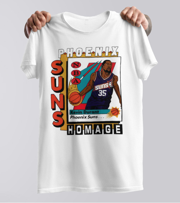Kevin Durant Phoenix Suns NBA SkyBox Homage T-Shirt