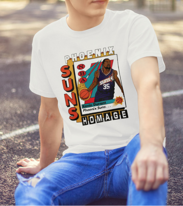 Kevin Durant Phoenix Suns NBA SkyBox Homage T-Shirt