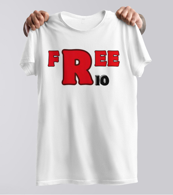 Peeta Mellark Free Rio Da Yung Rose Bold Red Letters T-Shirt