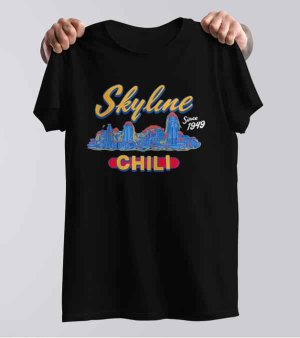 Skyline Chili Since 1949 Chili Town Skyline T-Shirt