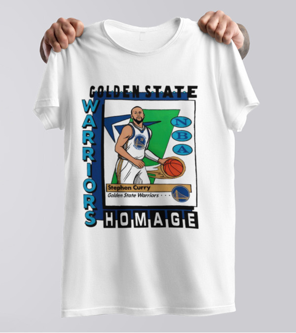 Golden State Warriors Stephen Curry NBA Homage T-Shirt