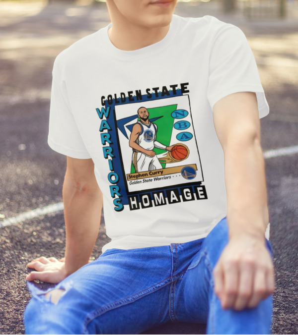 Golden State Warriors Stephen Curry NBA Homage T-Shirt