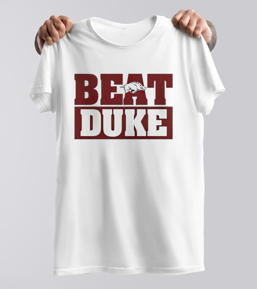 Beat Duke Arkansas Razorbacks T-Shirt