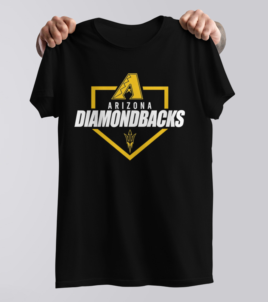 Arizona State University Night Arizona Diamondbacks T-Shirt