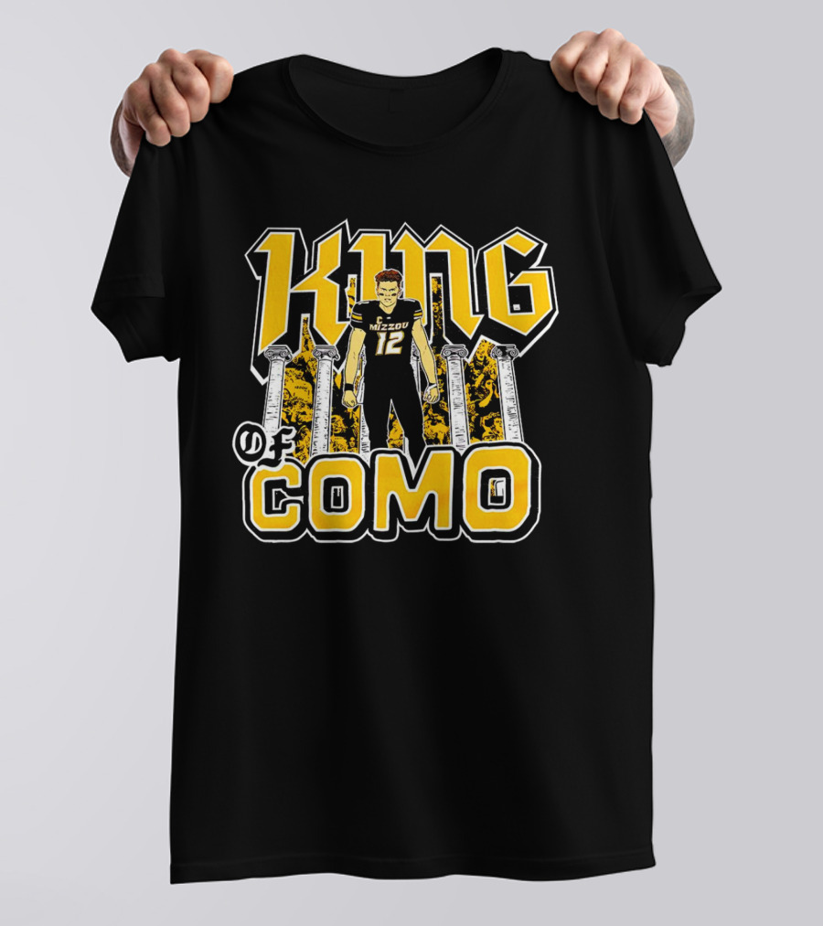King Of CoMo Mizzou 12 Football T-Shirt