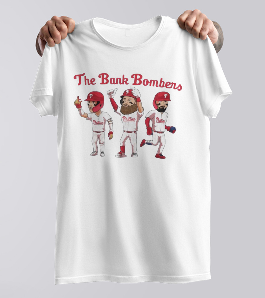 The Bank Bombers Phillies Bryce Harper T-Shirt