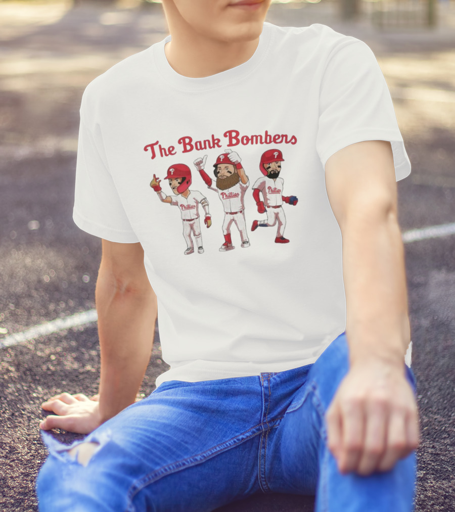 The Bank Bombers Phillies Bryce Harper T-Shirt