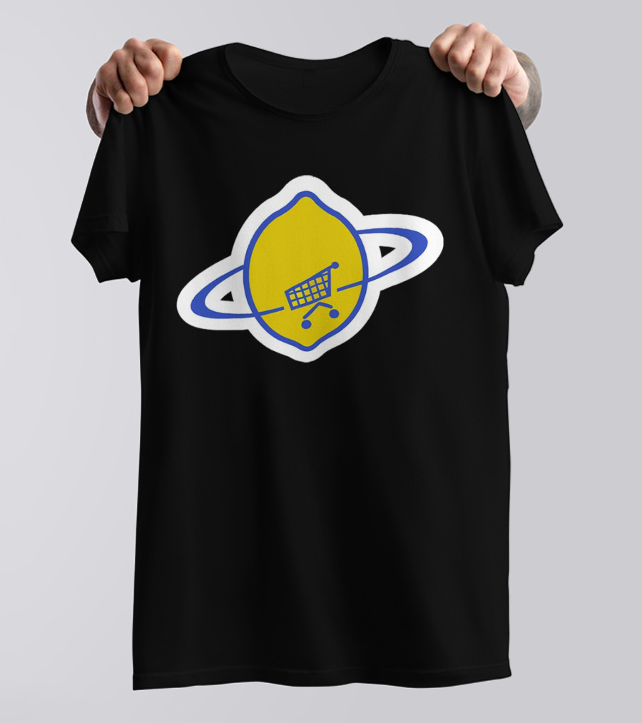 U2 Popmart Tour 90s Lemon Cart Saturn T-Shirt