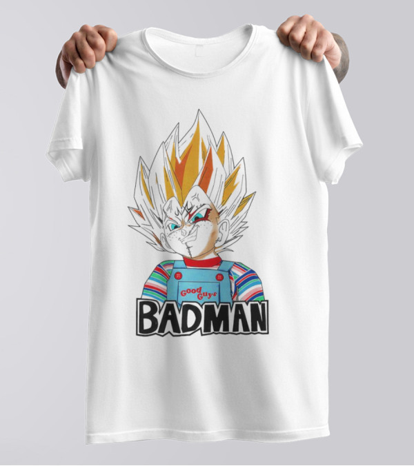 Badman Vegeta Chucky Good Guys Overalls T-Shirt