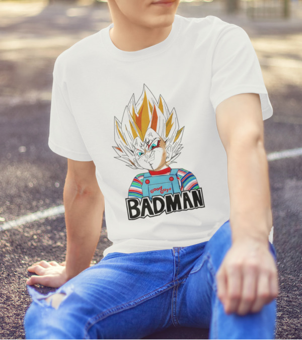 Badman Vegeta Chucky Good Guys Overalls T-Shirt
