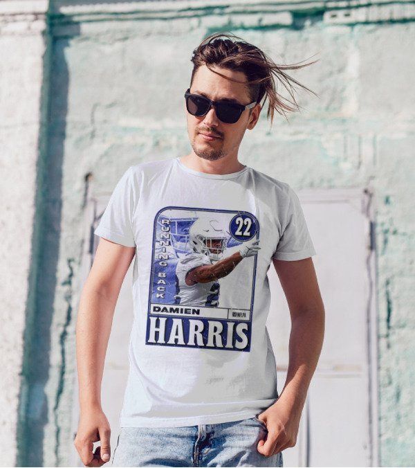 Damien Harris NFLPA Buffalo Bills Running Back 22 T-Shirt