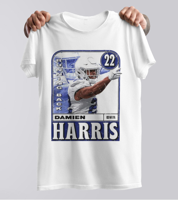Damien Harris NFLPA Buffalo Bills Running Back 22 T-Shirt