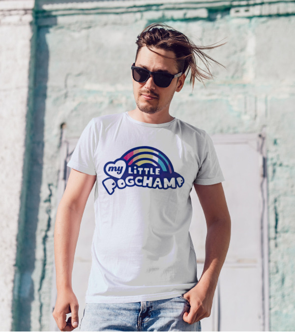 My Little Pogchamp Colorful Rainbow T-Shirt