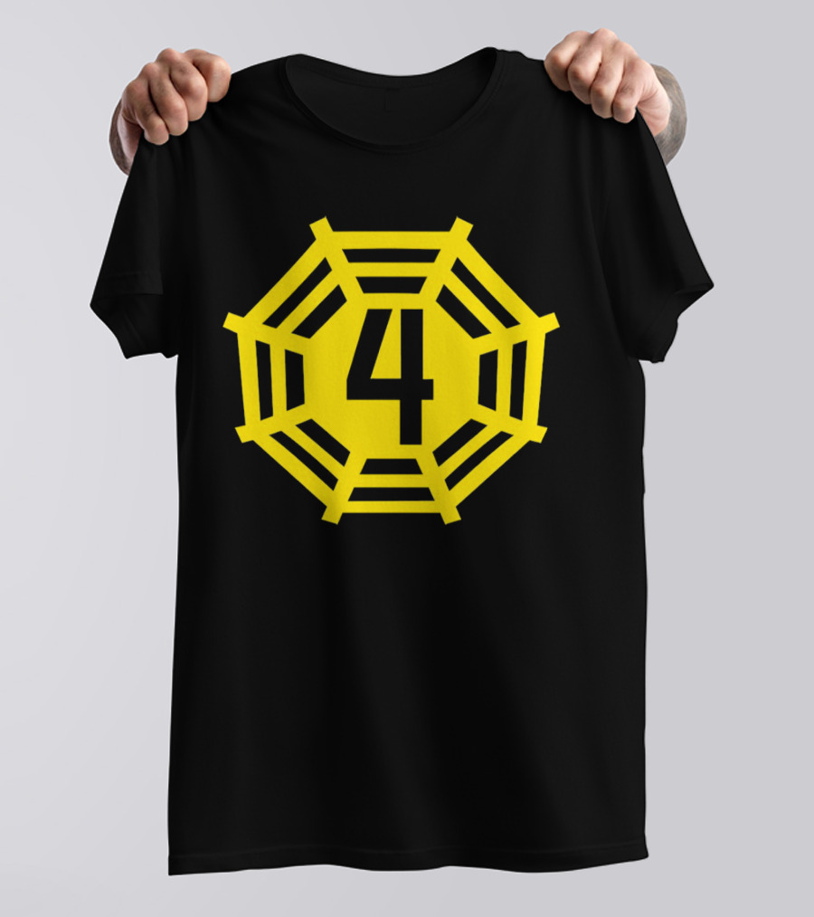 Oregon Ducks Football Number 4 Spence Dharma Initiative T-Shirt