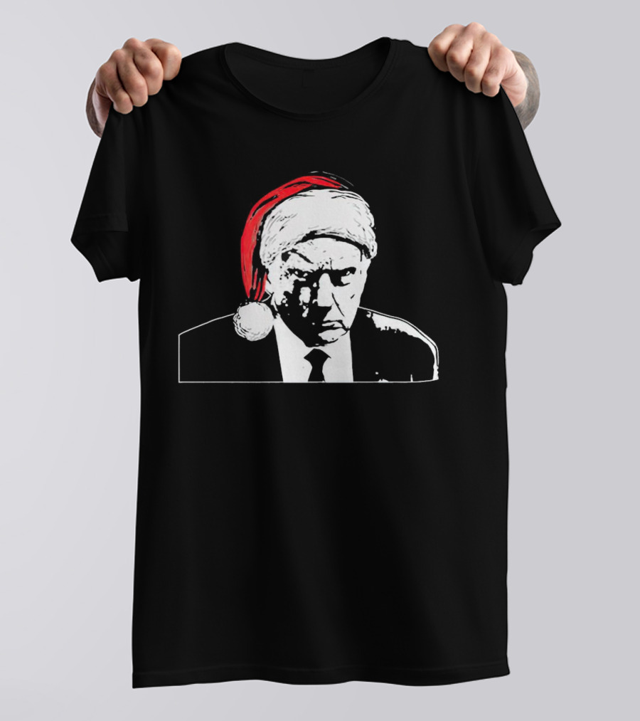 Trump Santa Hat Christmas T-Shirt