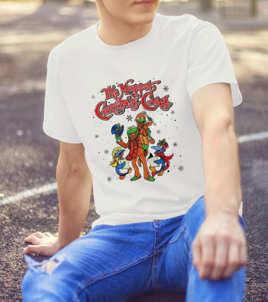 The Muppet Christmas Carol Kermit And Friends Festive T-Shirt
